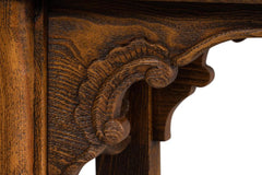 Equestrian Brown Console Table - Ornate Home