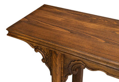 Equestrian Brown Console Table - Ornate Home