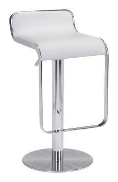 Equino White Barstool - Ornate Home
