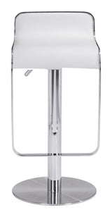 Equino White Barstool - Ornate Home