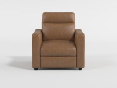 Equinox Gray Power Reclining Chair With Curved Track Arms - Ornate Home