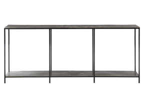 Equinox Nickel Console Table - Ornate Home