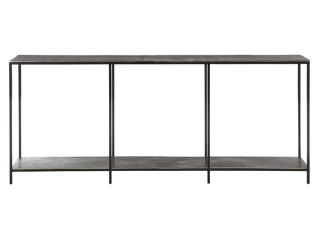Equinox Nickel Console Table - Ornate Home