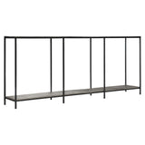 Equinox Nickel Console Table - Ornate Home