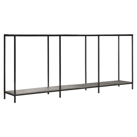 Equinox Nickel Console Table - Ornate Home