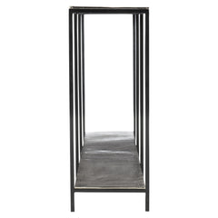Equinox Nickel Console Table - Ornate Home