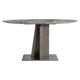 Equis Grey Stone Dining Table - Ornate Home