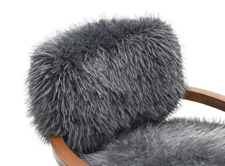 Eramo Charcoal Gray Accent Chair - Ornate Home