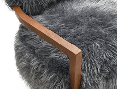 Eramo Charcoal Gray Accent Chair - Ornate Home
