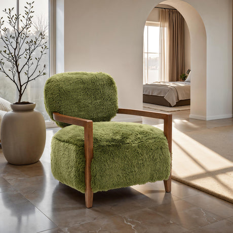 Eramo Green Accent Chair - Ornate Home