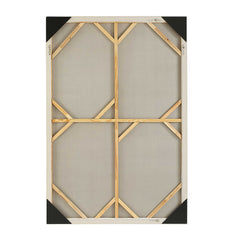 Erase Brown/Gray/White Canvas Abstract Art - Ornate Home