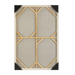 Erase Brown/Gray/White Canvas Abstract Art - Ornate Home