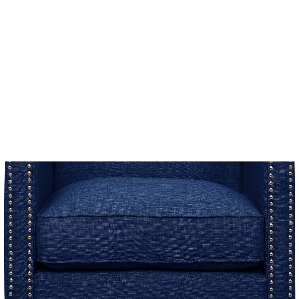 Erica Heirloom Blue/Espresso Chair & Ottoman - Ornate Home