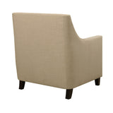 Erica Heirloom Natural Chair with Chrome Nails - Ornate Home