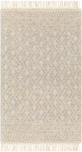 Erica Wool Rug with Tassels - Clearance - Ornate Home
