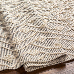 Erica Wool Rug with Tassels - Clearance - Ornate Home