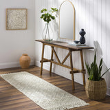 Erica Wool Rug with Tassels - Clearance - Ornate Home
