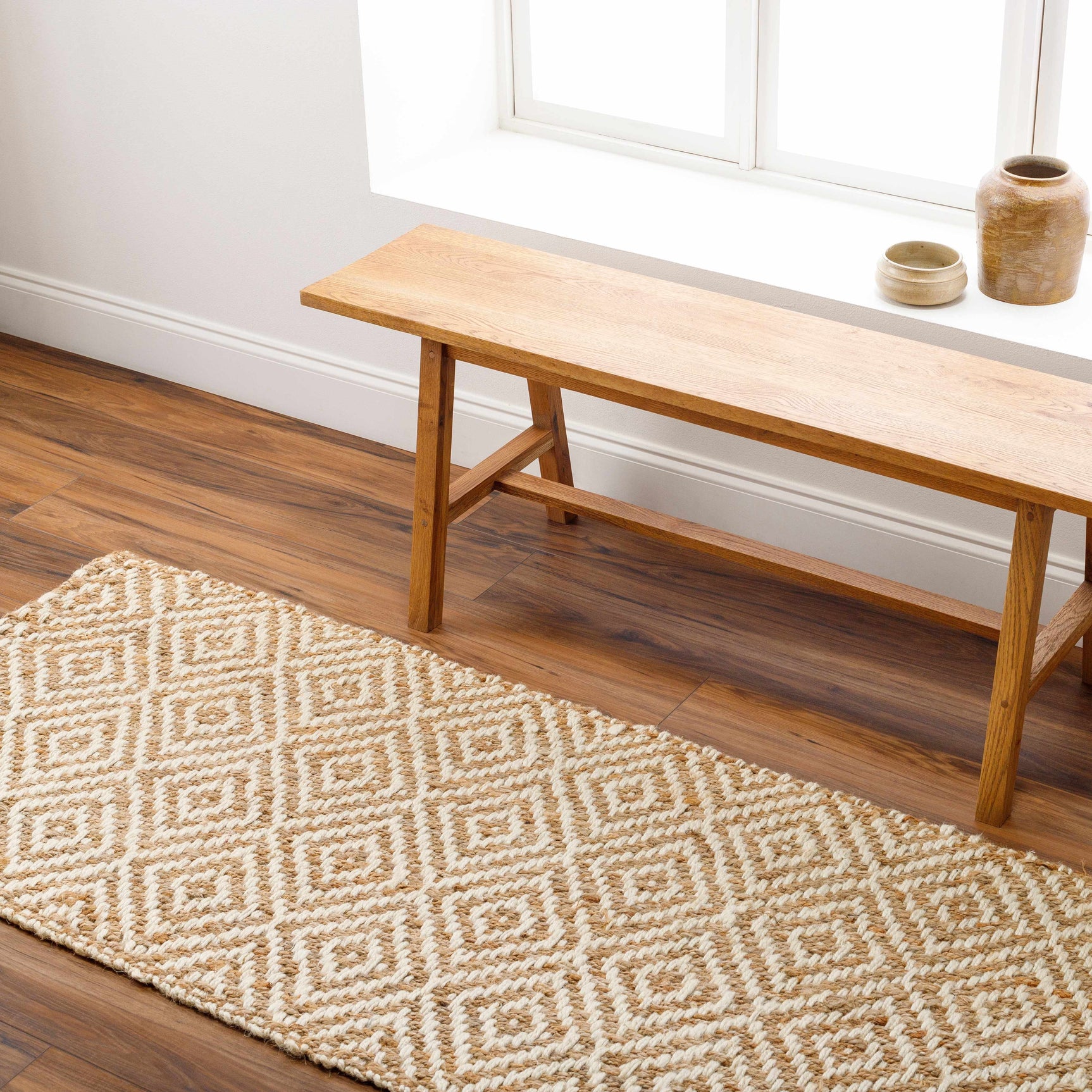 Eriko Jute Area Rug - Ornate Home