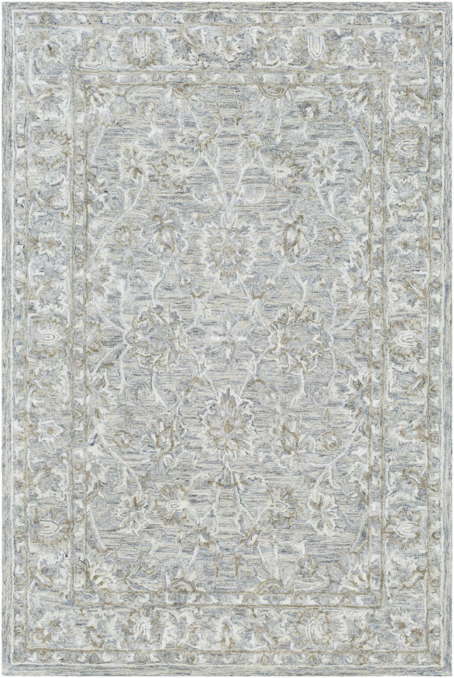 Eriline Wool & Faux Silk Rug - Ornate Home