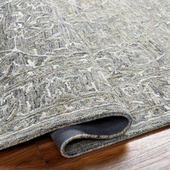 Eriline Wool & Faux Silk Rug - Ornate Home