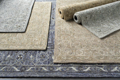 Eriline Wool & Faux Silk Rug - Ornate Home