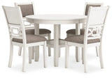 Erinberg Antique White 5 Pc. Dining Room Set (Online Special Price) - Ornate Home