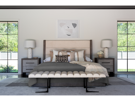 ErinnV x Universal Weathered Oak Nightstand - Ornate Home