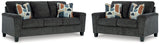 Erinslane Dusk Sofa & Loveseat (Online Special Price) - Ornate Home
