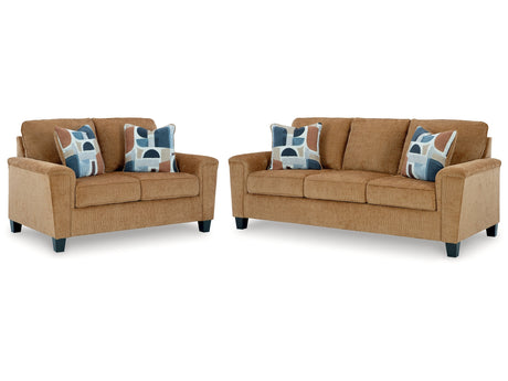 Erinslane Honey Sofa & Loveseat - Ornate Home