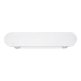 Eris White Outdoor Dining Bench - Ornate Home