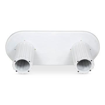 Eris White Outdoor Dining Table - Ornate Home
