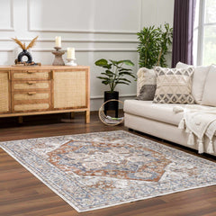 Erna Washable Area Rug - Clearance - Ornate Home