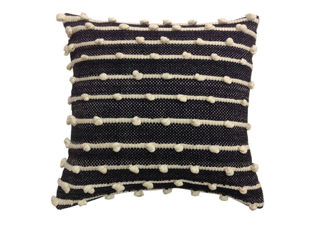 Ernest Black/Ivory Pillow - Ornate Home