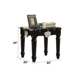 Ernestine Black End Table - Ornate Home