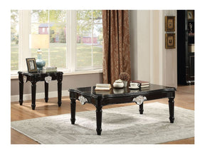 Ernestine Black End Table - Ornate Home
