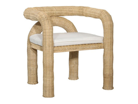 Ernestine Natural/Off White Occasional Chair - Ornate Home