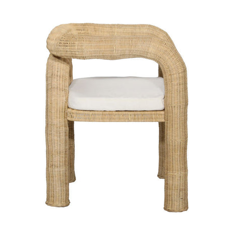 Ernestine Natural/Off White Occasional Chair - Ornate Home