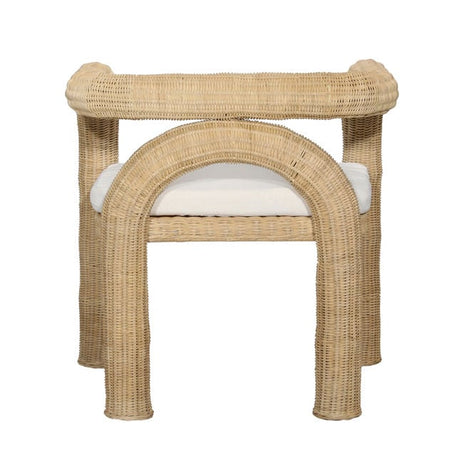 Ernestine Natural/Off White Occasional Chair - Ornate Home