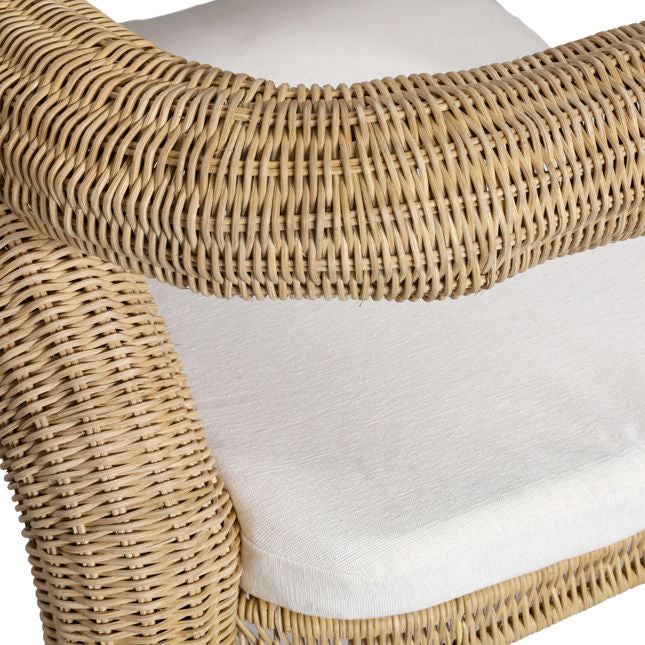 Ernestine Natural/Off White Occasional Chair - Ornate Home