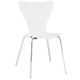 Ernie White Dining Side Chair - Ornate Home