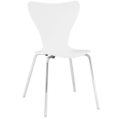 Ernie White Dining Side Chair - Ornate Home