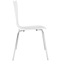 Ernie White Dining Side Chair - Ornate Home