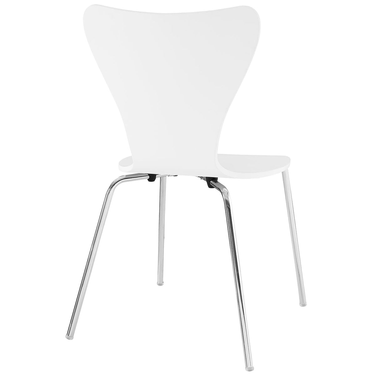 Ernie White Dining Side Chair - Ornate Home
