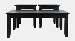 Eros Black Occasional 3-Pc Occasional Table Set - Ornate Home