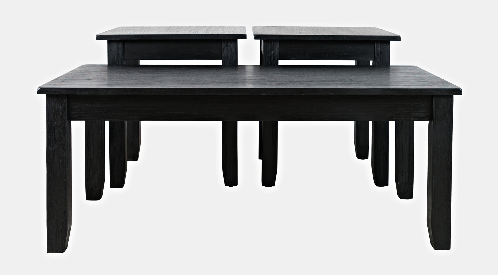 Eros Black Occasional 3-Pc Occasional Table Set - Ornate Home