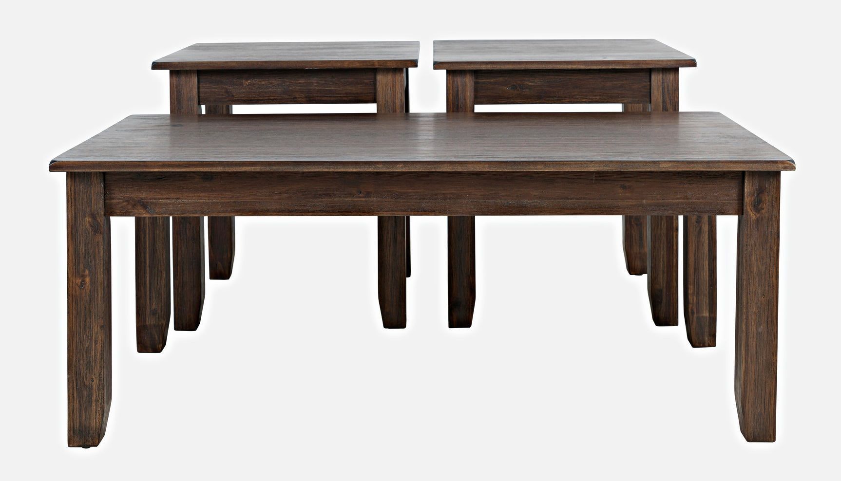 Eros Chestnut Occasional 3-Pc Occasional Table Set - Ornate Home