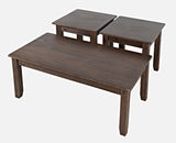 Eros Chestnut Occasional 3-Pc Occasional Table Set - Ornate Home