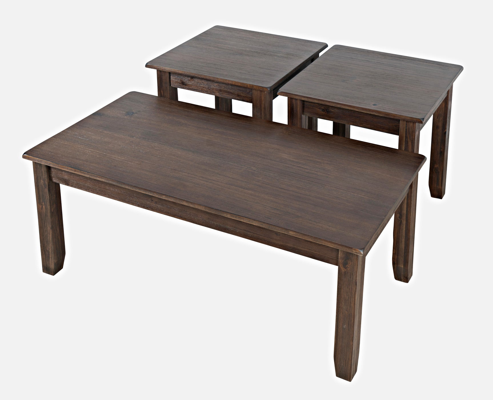 Eros Chestnut Occasional 3-Pc Occasional Table Set - Ornate Home