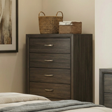 Errico Gray 4 Pc. Queen Bedroom Set - Ornate Home