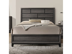 Errico Gray 5 Pc. Queen Bedroom Set w/ 2NS - Ornate Home